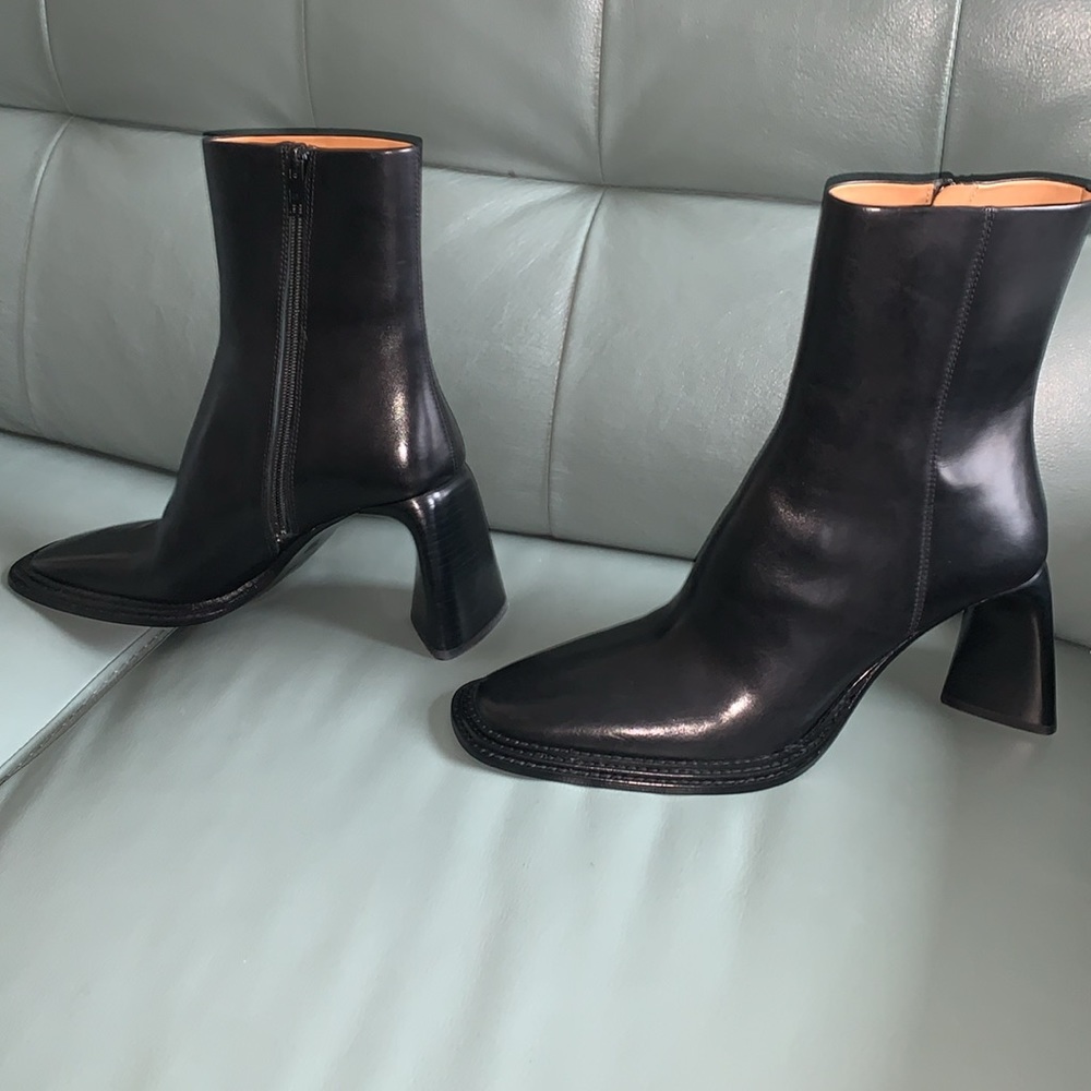 Alexander Wang NWT Booker Square Toe Bootie - Picture 8 of 13